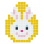 Easterbunny Head Pixelhobby - Easter Beadpattern