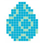 Easteregg Blue Pixelhobby - Easter Beadpattern