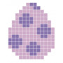 Easteregg Purple Pixelhobby - Easter Beadpattern