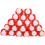 Infinity Hearts Rose 8/4 20 Ball Colour Pack Unicolor 19 Red - 20 pcs