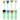 EVA Foam Paint Brushes, L: 11-13 cm, W: 30-45 mm, 24 pc/ 1 pack