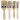 Varnish Brushes, L: 19,5-21 cm, W: 25-63 mm, flat, 4 pc/ 4 pack