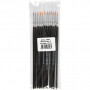 Gold Line Brushes, no. 2, L: 17 cm, W: 3 mm, round, 12 pc/ 1 pack