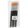 Gold Line Brushes, L: 21 cm, W: 8 mm, round, 6 pc/ 6 pack