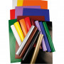 Glazed Paper, assorted colours, 32x48 cm, 80 g, 11x25 sheet/ 1 pack