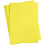 Cardboard, sunny yellow, A2, 420x594 mm, 180 g, 100 sheets/ 1 pk.