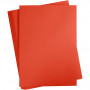 Cardboard, red, A2, 420x594 mm, 180 g, 100 sheets/ 1 pk.