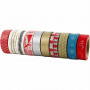 Washi Tape, christmas, W: 15 mm, 10 m/ 10 pack