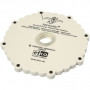 Kumihimo Braiding Disc, D: 16 cm, thickness 1 cm, 1 pc