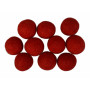 Felt Balls Wool 20mm Red R1 - 10 pcs