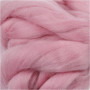 Carded Wool, 21 micron, 100 g, light pink