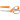 Fiskars Universal Razoredge Scissors Softgrip Orange 21cm