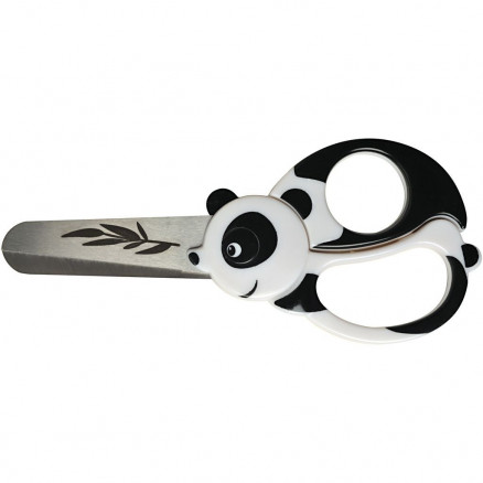 School Scissors, L: 14 cm, Rund, Right, 1 pc