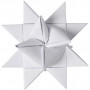 Paper Star Strips White 45cm 15mm Diameter 6.5cm - 500 pcs