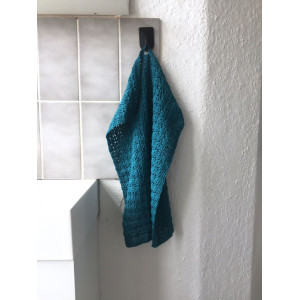 Guest Towel by Rito Krea - Knitting Pattern for Towel 34 x 42 cm