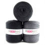 Hoooked Zpagetti T-shirt Yarn Unicolour 22 Dark Grey Shade 1 pc(s).