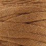 Hoooked Ribbon XL Fabric Yarn Unicolor 43 Caramel Brown