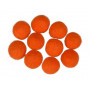 Felt Balls Wool 20mm Orange R7 - 10 pcs