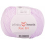 Infinity Hearts Rose 8/4 Yarn Unicolor 50 Powder
