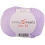 Infinity Hearts Rose 8/4 Yarn Unicolour 66 Light Purple