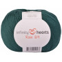 Infinity Hearts Rose 8/4 Yarn Unicolor 241 Petrol Green