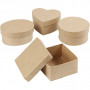 Medium boxes, H: 5 cm, dia. 10-12 cm, 28 pc/ 28 pack
