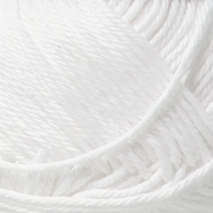 Järbo Minibomull Yarn 71001 White 10g