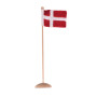 Knitted Dannebrog/Danish flag from Rito Krea - Flag Knitting pattern 12x16cm