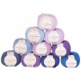 Infinity Hearts Rose 8/4 Colour Pack 25 Shades of Purple and Blue - 10 pcs