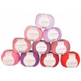 Infinity Hearts Rose 8/4 Colour Pack 22 Shades of Rose and Red - 10 pcs