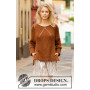 Autumn Spice by DROPS Design - Knitted Jumper Pattern Sizes S - XXXL
