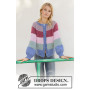 Sweet Country Sunrise Jacket by DROPS Design - Knitted Jumper Pattern Sizes S - XXXL