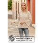 Spring Song by DROPS Design - Knitted Jumper Pattern Sizes S - XXXL