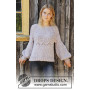 Fair Lily by DROPS Design - Sweater Knitting Pattern Size S - XXXL