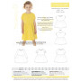 MiniKrea Sewing Pattern 33013 Dress With Full Skirt Size 2-14 Years