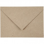 Recycled Envelopes, C6 11.5x16 cm, 120 g, 50 pcs, natural