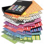 Color Bar Paper, assorted colours, A4, 210x297 mm, 100 g, 16x10 sheet/ 1 pack