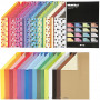 Color Bar Card, assorted colours, A4, 210x297 mm, 250 g, 10 sheet/ 32 pack