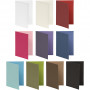 Cards, assorted colours, card size 10,5x15 cm, Content may vary , 250 g, 30 pack/ 1 pack