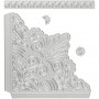Die Cut and Embossing Folder, size 14x14 cm, size 14.5x1.5 cm, 1 pc