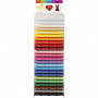 Coloured Card, assorted colours, A2, 420x594 cm, 180 g, 100 sheet/ 23 pack