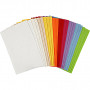 Craft Felt Sheets, sheet 20x30 cm, thickness 1.5 mm, 24 mixed sheets, asstd colours