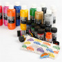 Textile Color, assorted colours, mother of pearl, 50 ml/ 10 pack