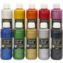 Textile Color, assorted colours, mother of pearl, 250 ml/ 10 pack