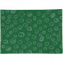 Craft Felt, green, A4, 210x297 mm, thickness 1 mm, 10 sheet/ 1 pack