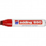 Edding 850 Marker, line width: 5-15 mm, 1 pc, red