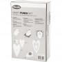 Craft Punch Set, heart, size 25+49+75 mm, 3 pc/ 1 pack