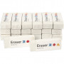 Eraser, size 62x22x10 mm, 20 pc/ 20 pack
