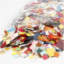 Card Mosaics, square, size 10+15+20 mm, 180 g/ 1 pack