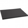 Cardboard, black, A2, 420x594 mm, 200 g, 100 sheets/ 1 pk.